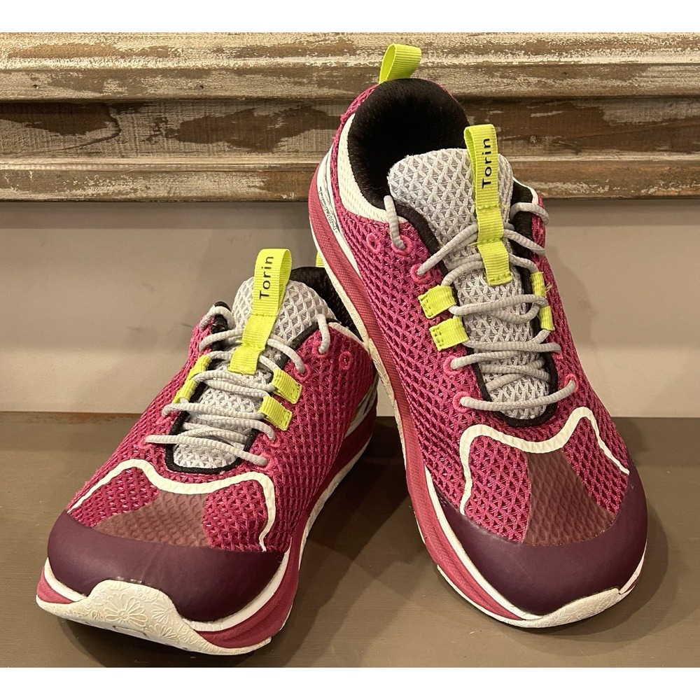 Altra Women's Torin Zero Drop Running Shoes Pink A2235-2-085 Lace Up - Size 8.5